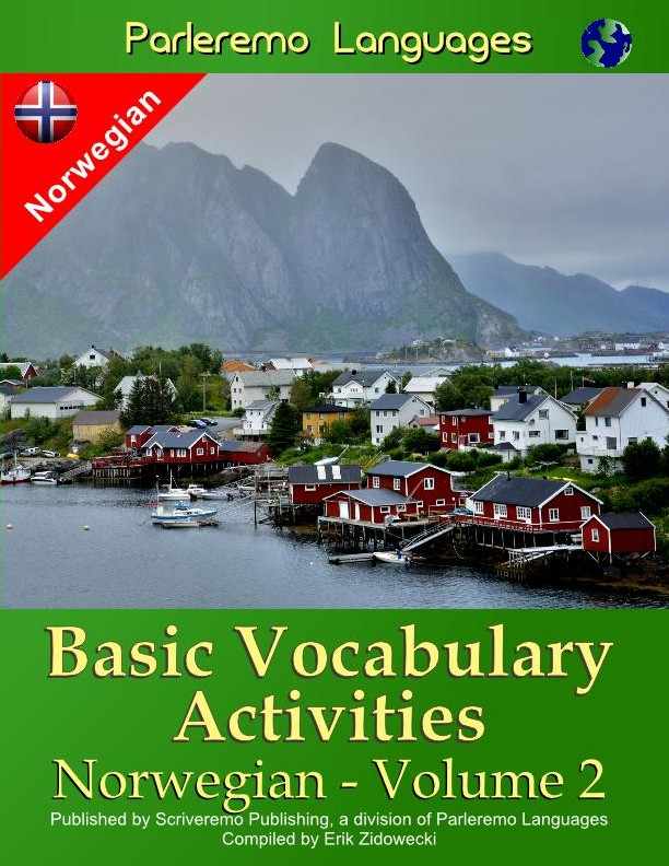 Parleremo Languages Basic Vocabulary Activities Norwegian - Volume 2